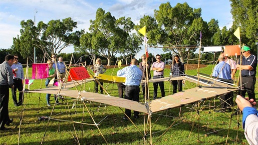 bridge building team buildingImage Listing